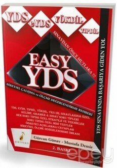 Easy YDS Bireysel Çalışma ve Ölçme Değerlendirme Rehberi