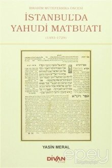 İbrahim Mütefferika Öncesi İstanbul'da Yahudi Matbuatı