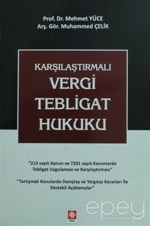 Karşılaştırmalı Vergi Tebligat Hukuku