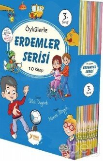 3. Sınıflar İçin Öykülerle Erdemler Serisi 10 Kitap