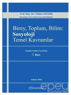 Birey, Toplum, Bilim: Sosyoloji Temel Kavramlar