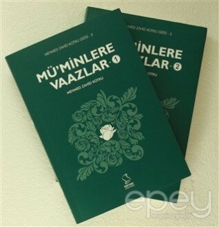 Mü'minlere Vaazlar (2 Kitap Takım)