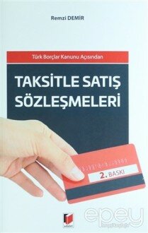 Taksitle Satış Sözleşmeleri