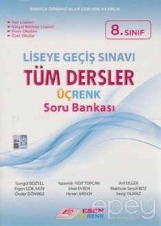 8. Sınıf LGS Tüm Dersler Üçrenk Soru Bankası