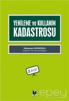 Yenileme ve Kullanım Kadastrosu