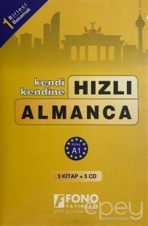 Hızlı Almanca 1. Basamak (3 Kitap + 5 CD)