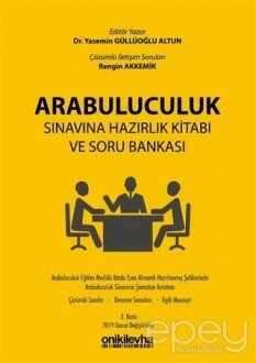 Arabuluculuk Sınavına Hazırlık Kitabı ve Soru Bankası