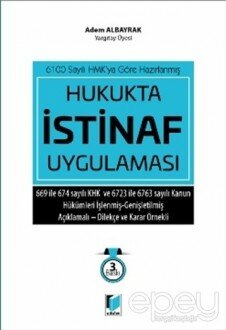 Hukukta İstinaf Uygulaması