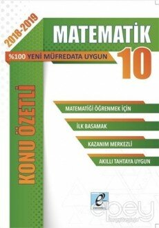 10. Sınıf Matematik Konu Özetli Soru Bankası