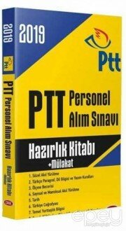 2019 PTT Personel Alım Sınavı Hazırlık Kitabı + Mülakat