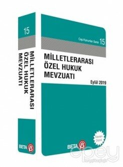 Milletlerarası Özel Hukuk Mevzuatı Eylül 2019