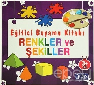 Eğitici Boyama Kitabı - Renkler ve Şekiller