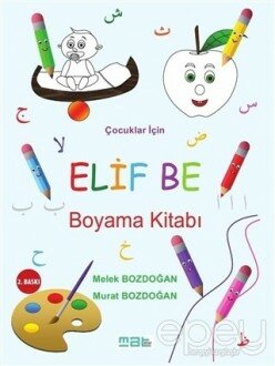 Çocuklar İçin Elif Be Boyama Kitabı