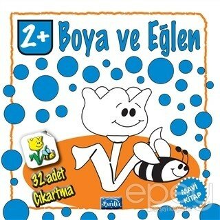 Boya ve Eğlen Mavi Kitap