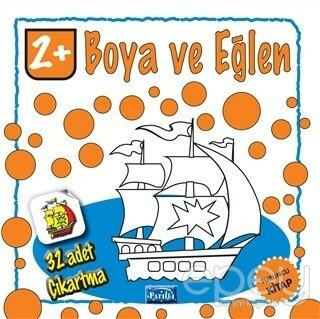 Boya ve Eğlen Turuncu Kitap