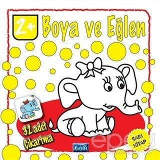 Boya ve Eğlen Sarı Kitap