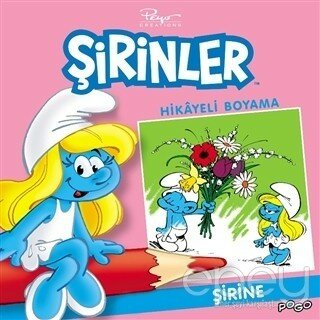 Şirine Hikayeli Boyama - Şirinler