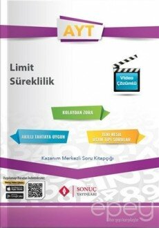 2019 - 2020 AYT Limit ve Süreklilik Kazanım Merkezli Soru Kitapçığı