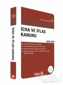 İcra ve İflas Kanunu Eylül 2019