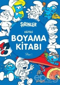 Eğitici Boyama Kitabı - Şirinler