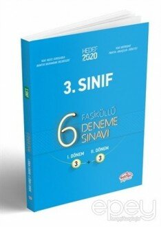 3. Sınıf Fasiküllü 6 Deneme Sınavı