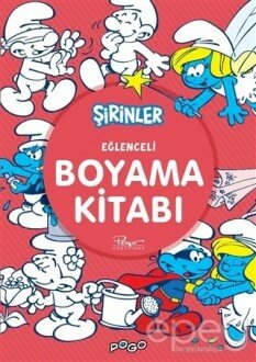 Eğlenceli Boyama Kitabı - Şirinler