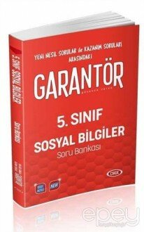 5. Sınıf Garantör Sosyal Bilgiler Soru Bankası