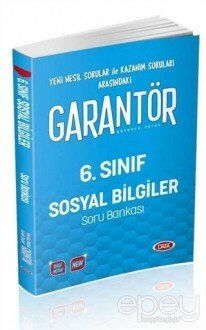 6. Sınıf Garantör Soysal Bilgiler Soru Bankası