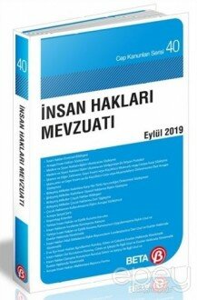 İnsan Hakları Mevzuatı Eylül 2019