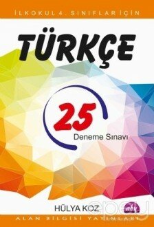 İlkokul 4. Sınıflar İçin 25 Türkçe Deneme Sınavı