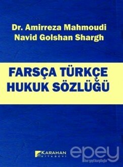 Farsça Türkçe Hukuk Sözlüğü