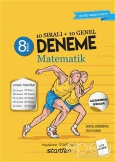 8. Sınıf 10 Sıralı+10 Genel Deneme Matematik