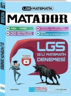 LGS Matador Video Çözümlü 15'li Matematik Denemesi