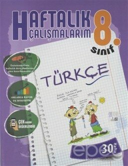 8. Sınıf Haftalık Çalışmalarım Türkçe