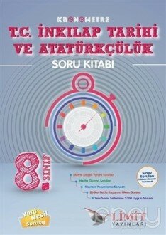 8. Sınıf Kronometre T.C. İnkılap Tarihi ve Atatürkçülük Soru Bankası