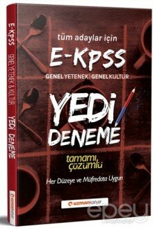 2020 E-KPSS Genel Yetenek Genel Kültür Yedi Deneme Tamamı Çözümlü