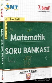 7. Sınıf Tamamı Video Çözümlü Matematik Soru Bankası - Örnek Çözümler Konu Özetli