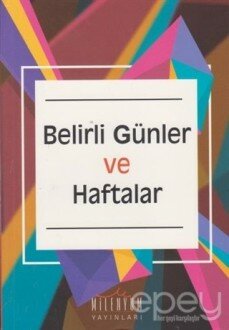 Belirli Günler ve Haftalar