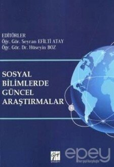 Sosyal Bilimlerde Güncel Araştırmalar