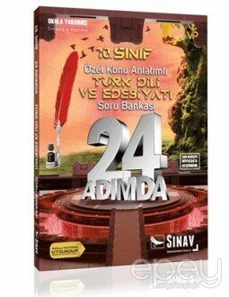 2019 8. Sınıf 24 Adımda Türk Dili ve Edebiyatı Özel Konu Anlatımlı Soru Bankası