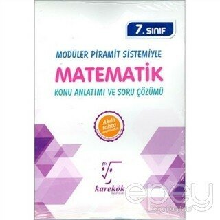 7.Sınıf Matematik Konu Anlatımlı ve Soru Çözümlü