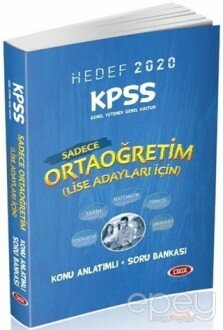 KPSS Ortaöğretim (LİSE) Adaylar İçin Konu Anlatımlı Soru Bankası