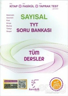 TYT Sayısal Tüm Dersler Soru Bankası