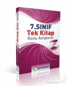 Güvender 7. Sınıf Tek Kitap Konu Anlatımlı