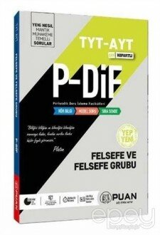 TYT AYT Felsefe ve Felsefe Grubu P-DİF Konu Anlatım Fasikülleri