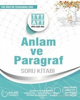 TYT AYT Anlam ve Paragraf Soru Kitabı