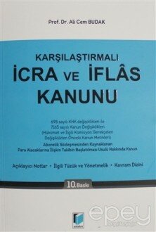 Karşılaştırmalı İcra ve İflas Kanunu