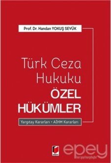 Türk Ceza Hukuku Özel Hükümler