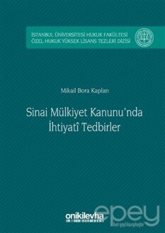 Sinai Mülkiyet Kanunu'nda İhtiyati Tedbirler