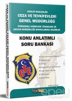 2019 Adalet Bakanlığı Ceza ve Tevkifevleri Genel Müdürlüğü Konu Anlatımlı Soru Bankası